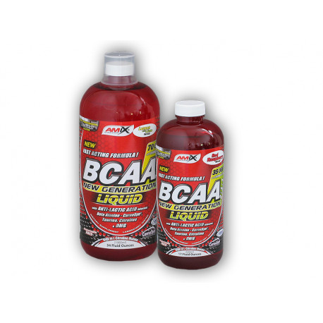 BCAA New Generation Liquid 1l + 500ml - pink lemonade