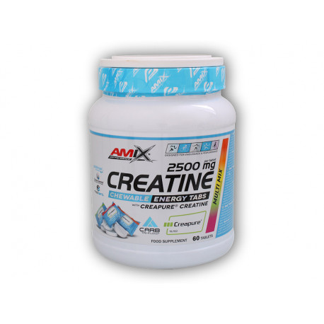 Performance Creatine 2500mg 60 Chewable Energy Tabs