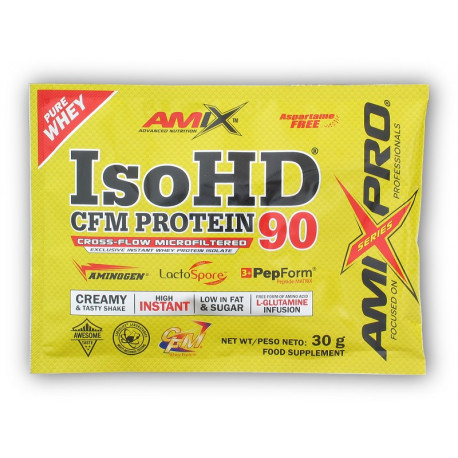 IsoHD 90 CFM Protein 30g sáček - double white chocolate