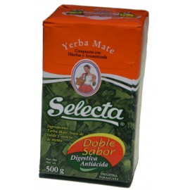 Yerba Mate Selecta Doble Sabor 500g