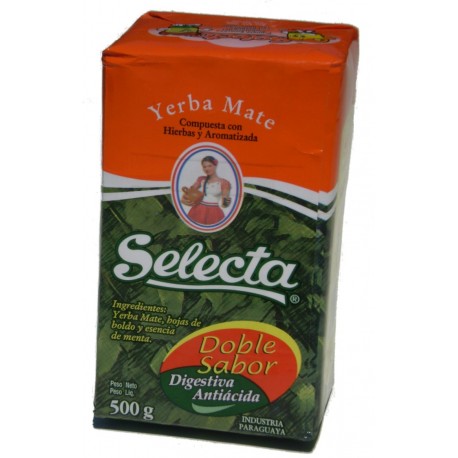 Yerba Mate Selecta Doble Sabor 500g