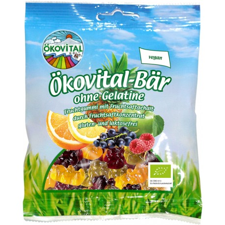 Želé MEDVEDÍKOVIA vegan ÖKOVITAL 100 g