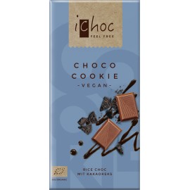 Ryžová čoko cookie iChoc 80g Vegan