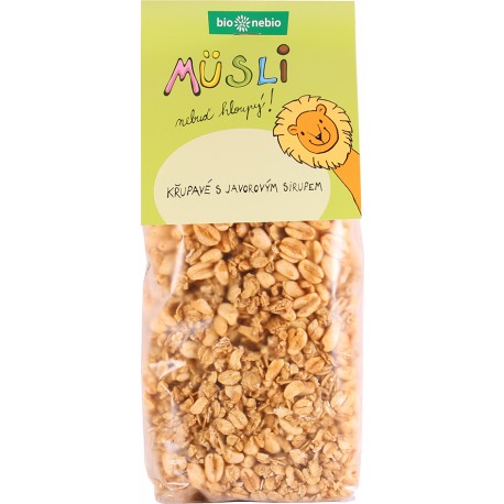 Müsli Nebuď hlúpy! Chrumkavé s javorovým sirupom 300g