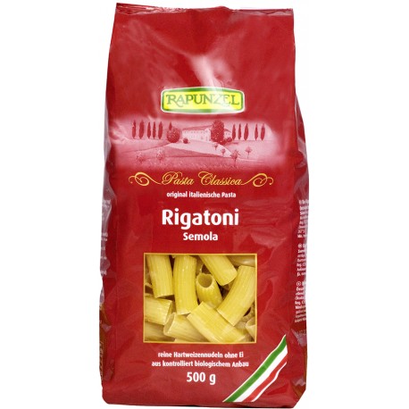 Bio rigatoni semolina 500 g RAPUNZEL