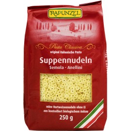 Kolieska do polievky semolina RAPUNZEL 250g