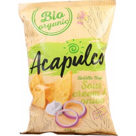 Tortilla chipsy kyslá smotana Acapulco 125g