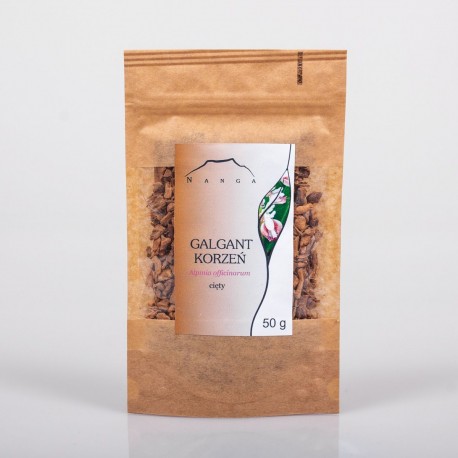 Galgant koreň - Alpinia galanga - 50g sekaný