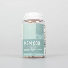 MSM s vitamínom C 100 kapsúl x 600 mg