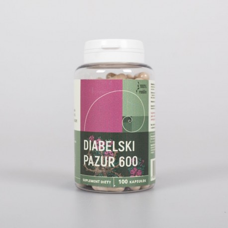 Diablov pazúr - Harpagophytum procumbens - 100 kapsúl x 600 mg