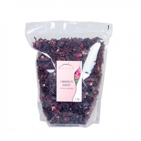 Ibištek kvet - Hibiscus sabdariffa - 1kg vcelku