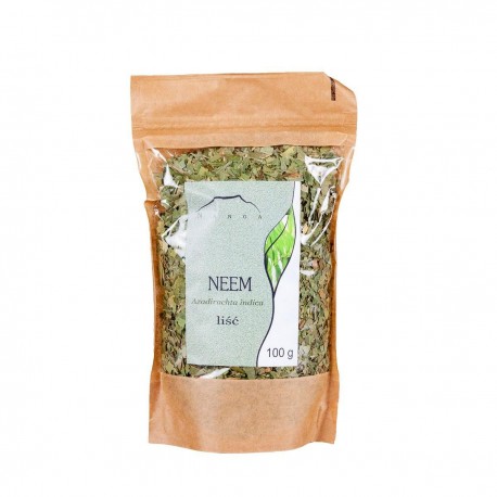 Neem listy - Zederach indický - Azadirachta indica - 100g sekaný