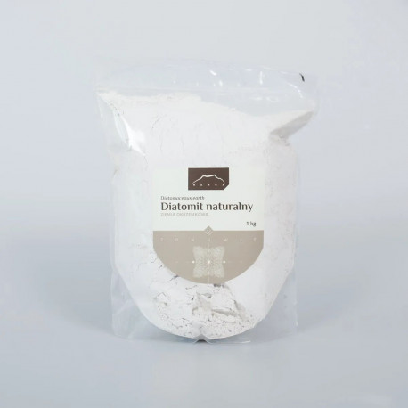 Diatomit prírodný - diatomit - kremelina - 1kg