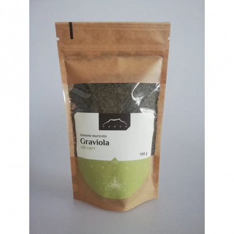 Graviola list - Annona muricata - 100g sekaný