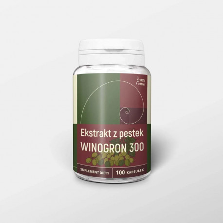 Extrakt z hroznových jadierok 300mg - Vitis vinifera - 100 kapsúľ