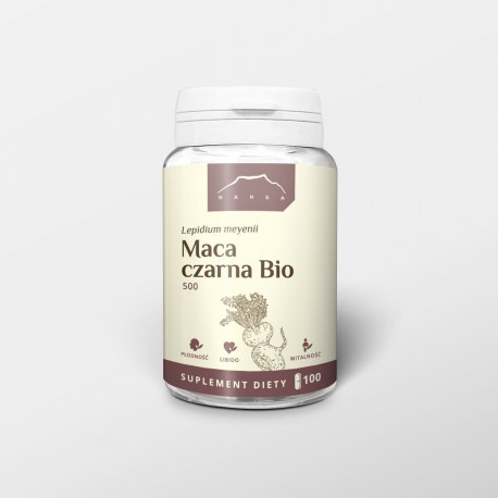 Čierna Maca Bio 100 kapsúl x 500 mg - 100