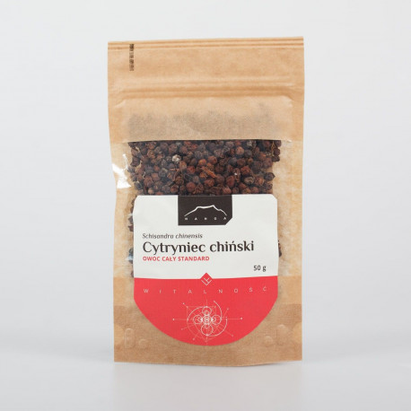 Schisandra chinensis ovocný štandard - 250g CELÝ