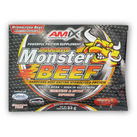 Anabolic Monster BEEF 33g akcia - jahoda-banán