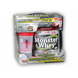 Anabolic Monster Whey 2200g + Monster Shaker - čučoriedkový kokteil