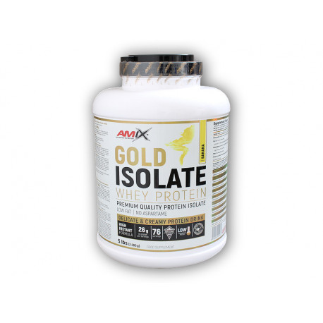 Gold Whey Protein Isolate 2280g - prírodná vanilka