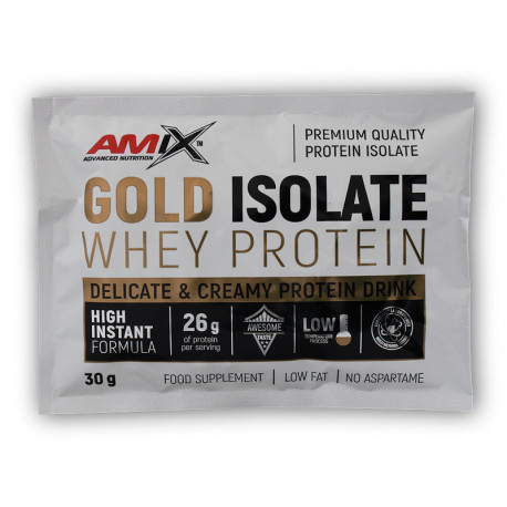 Gold Whey Protein Isolate 30g - čokoládové arašidové maslo