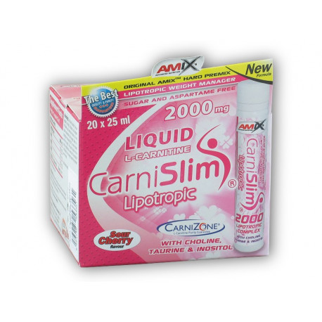 CarniSlim 2000mg 20 ampuliek - krvavý pomaranč