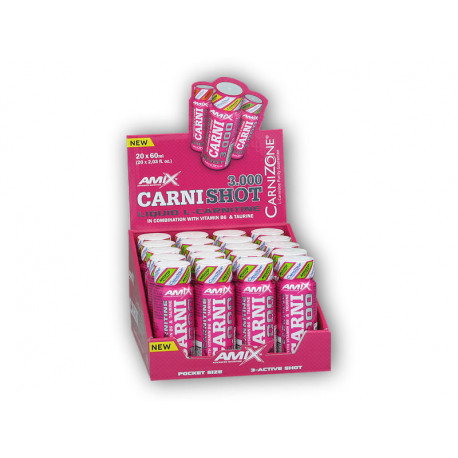 MIX CarniShot 3000 20x60ml - mango