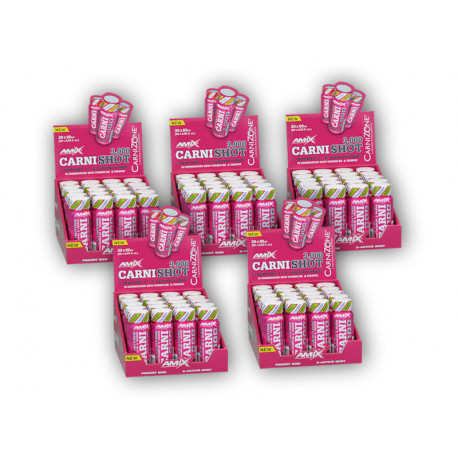 4x CarniShot 3000 20x60ml + 1x ZADARMO - mango