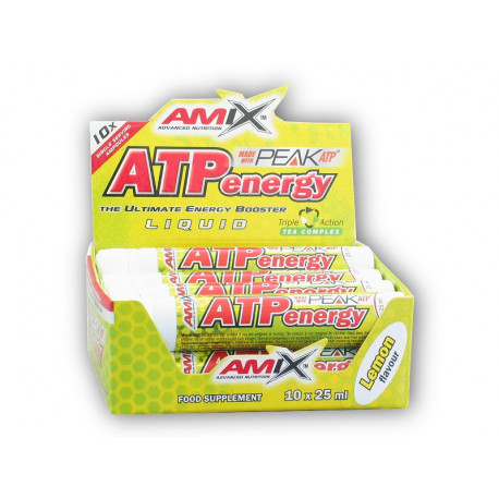 ATP Energy Liquid 10x25ml - krvavý pomaranč