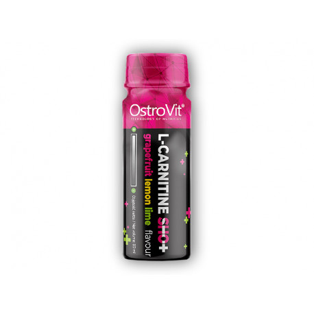 L-Carnitine shot 80ml - grapefruit-citron-limetka