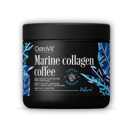 Coffee with marine collagen 150g - natural