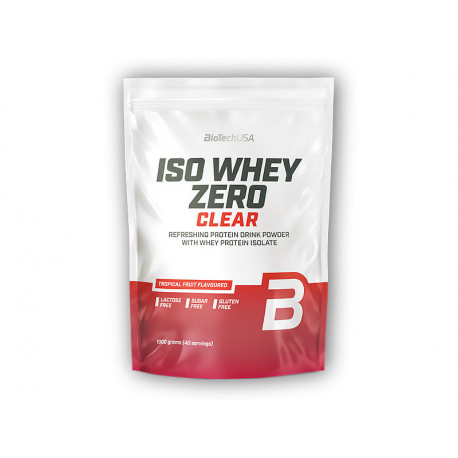 Iso Whey Zero Clear 1000g - broskovový ledový čaj