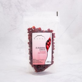 Brusnica veľkokvetá plod - Vaccinium macrocarpon - 250g vcelku