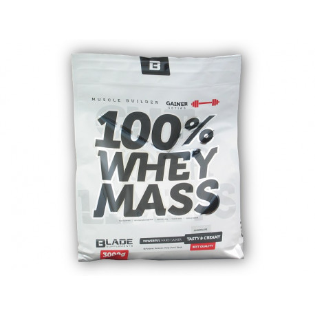 BS Blade 100% Whey Mass Gainer 3000g - bílá čokoláda