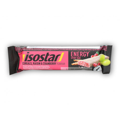 Isostar energy sport bar 40g - banán s cereáliemi