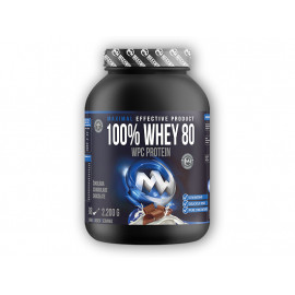 100% Whey 80 WPC 2200g - čokoláda