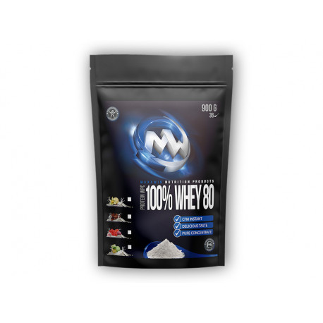 100% Whey 80 WPC 900g - čokoláda