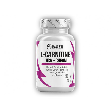 L-Carnitine + HCA + Chrom 90 kapslí